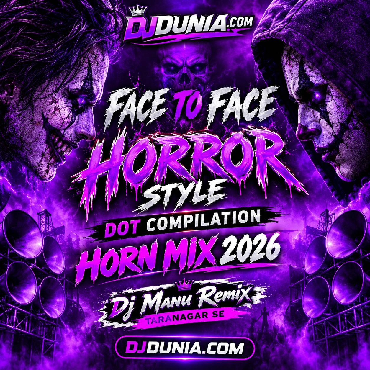 It's My Challenge (Face To Face Horror Style Dot Compilation Horn Mix 2026) Dj Manu Remix Taranagar Se